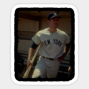 Bobby Richardson in New York Yankees Sticker